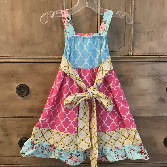 Boutique patterned sundress - Picture 4 of 5